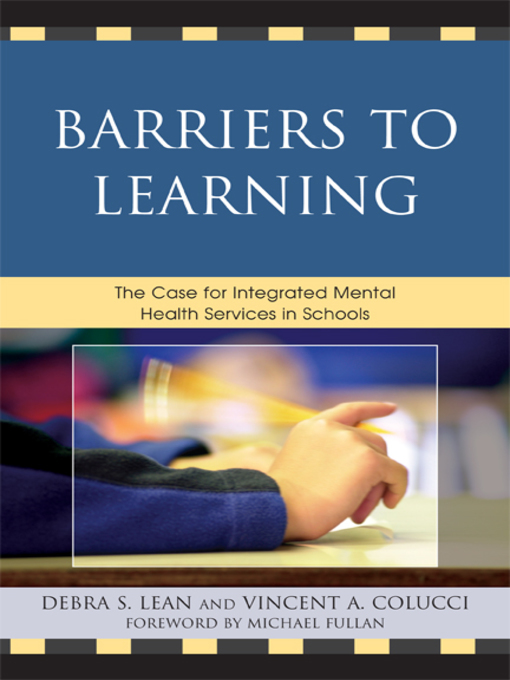 Title details for Barriers to Learning by Debra S. Lean - Available